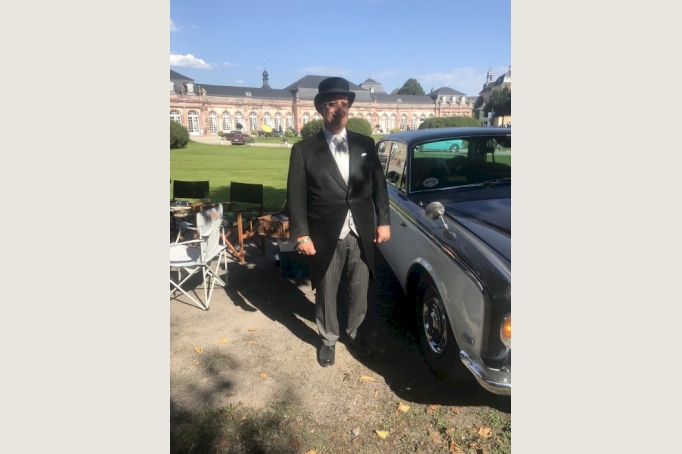 Chauffeursfahrten im RR Silver Shadow